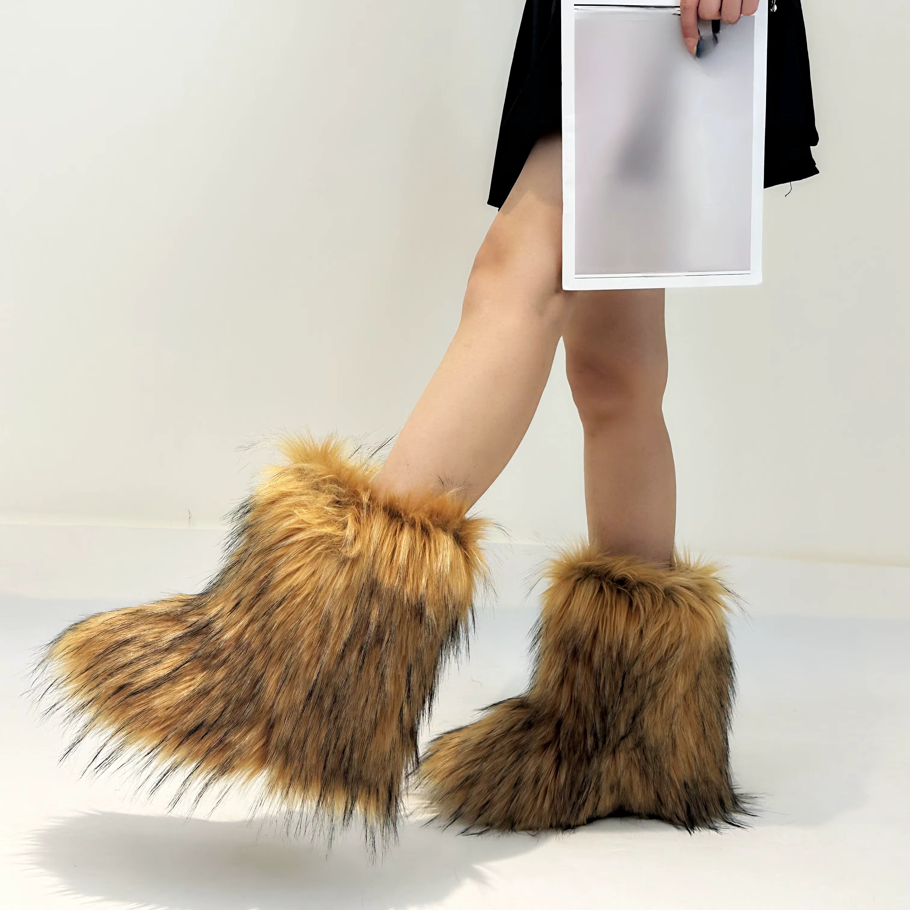 Women's Faux Fur Boots